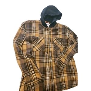 WearFirst Men’s XXL Striped Hoodie Retro Activewear BOHO Grunge Cottage Y2K[3E]